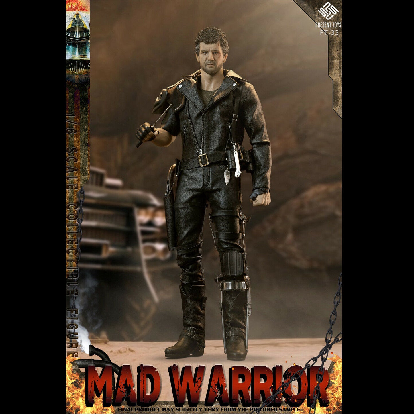 Present Toys 1/6 PT-SP33 Crazy Warrior figure