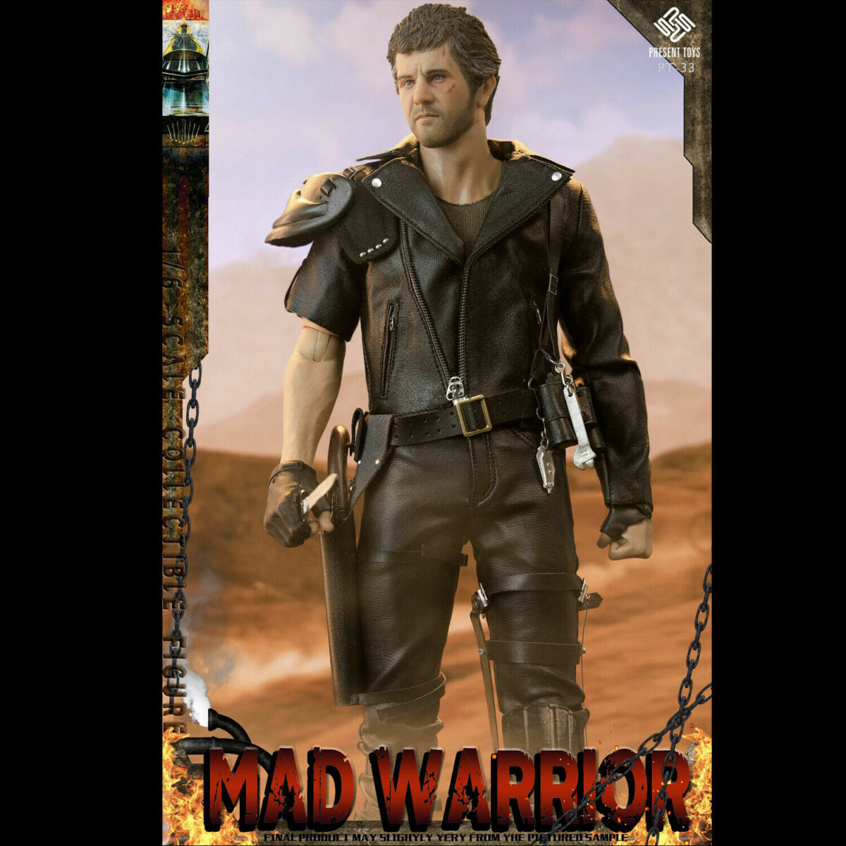 Present Toys 1/6 PT-SP33 Crazy Warrior figure