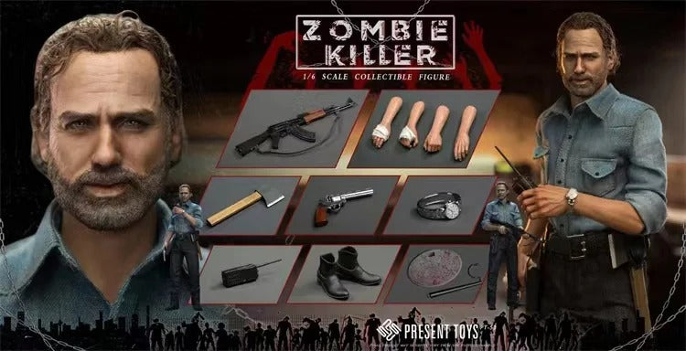 Present Toys 1/6 PT-SP53 Zombie Killer Action Figure