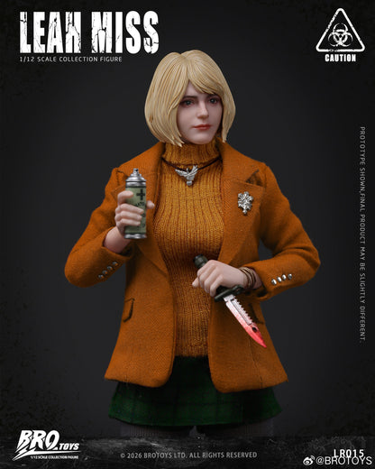 (Preorder) Brotoys LR015 Leah Miss with Light Feature & Preorder Bonus 1/12 6.2in action figure