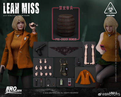 (Preorder) Brotoys LR015 Leah Miss with Light Feature & Preorder Bonus 1/12 6.2in action figure