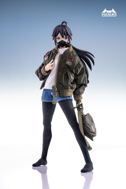 Hasuki 1/12 Air Force Jacket Suit and Bag CS007 Accessory