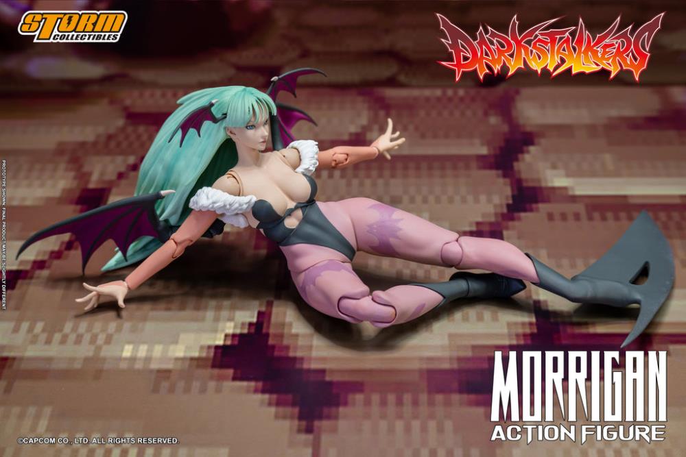 Morrigan is a succubus and the head of house Aensland, a ruling-class family of the Makai Kingdom. Despite being a soul-consuming demon, Morrigan is a benevolent ruler. She will do anything to protect her homeland and views Ultron Sigma as its ultimate threat. Morrigan has chosen to ally herself with the resistance. Some are wary about partnering with her, but she has taken a liking to Ghost Rider, the ultimate supernatural enforcer, conveniently neutralizing any threat she poses. 