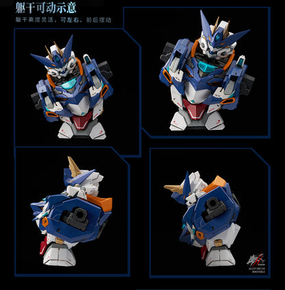 (Pre-order) Animester Crystal Envoy No. 2 Mecha Wolf Warrior (Mega Mode) Diecast 1/72