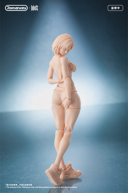 (Preorder) Romankey UMS004 Mia 1/12 Super Movable female body action figure