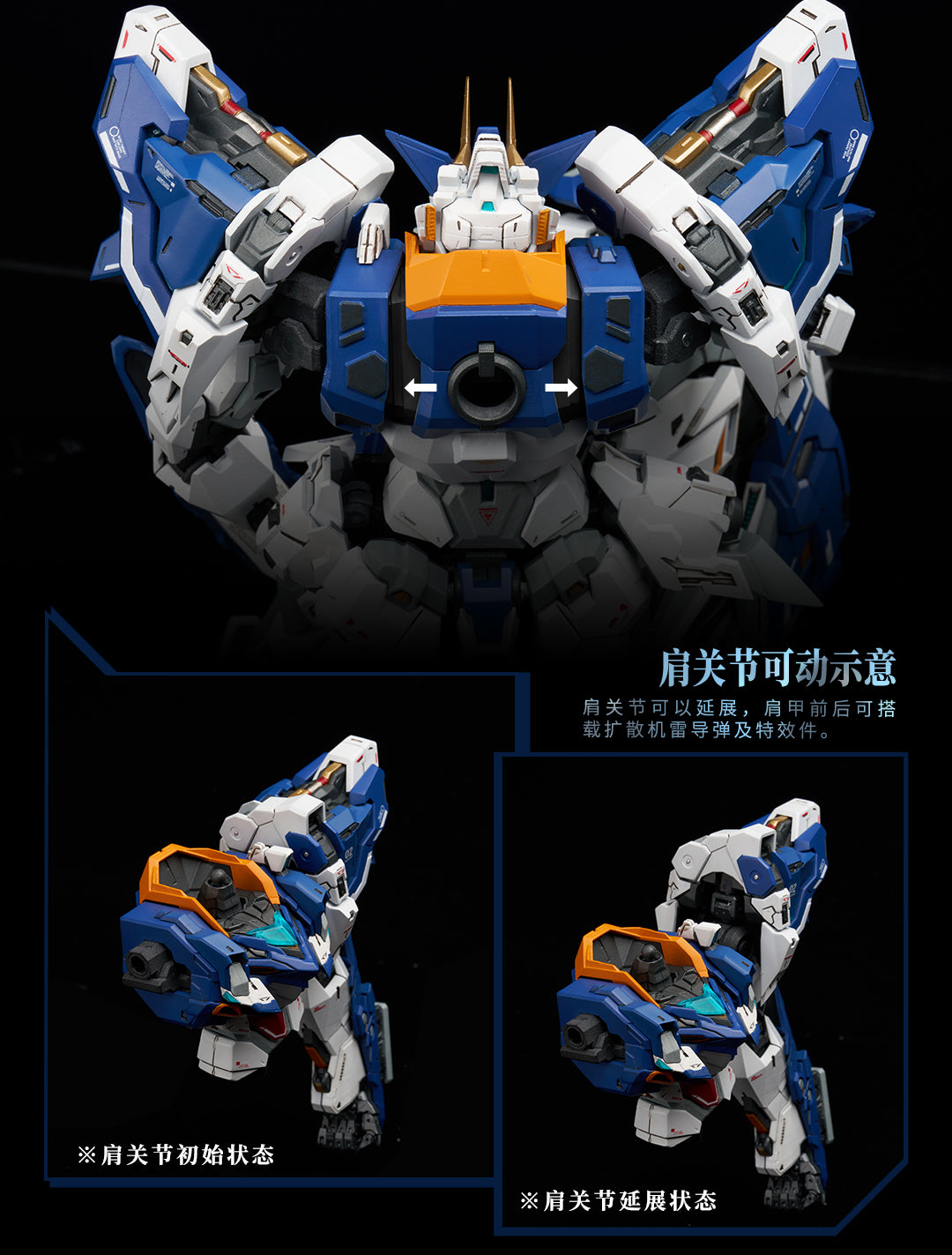 (Pre-order) Animester Crystal Envoy No. 2 Mecha Wolf Warrior (Mega Mode) Diecast 1/72