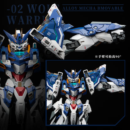 (Pre-order) Animester Crystal Envoy No. 2 Mecha Wolf Warrior (Mega Mode) Diecast 1/72