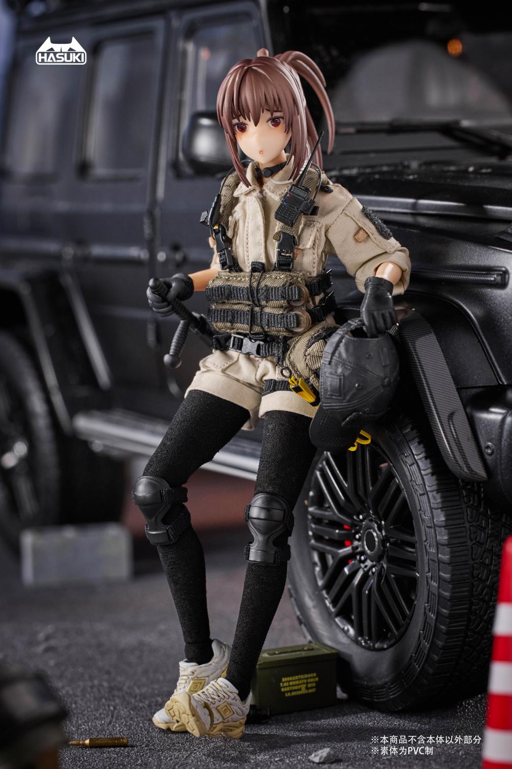 (Pre-order) Hasuki Pocket Art 1/12 Security Hiyo Reizei PA006 Figure