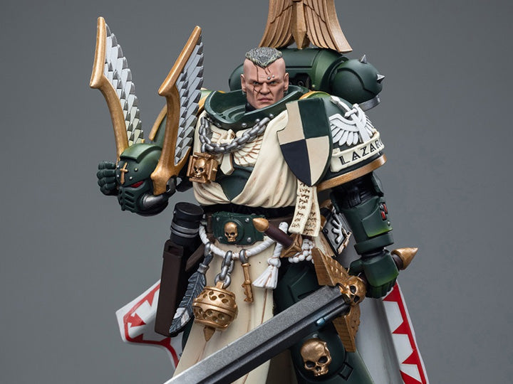 Joy Toy's Warhammer 40K Dark Angels Master Lazarus is a stunning collectible that brings the iconic character from the Warhammer 40K universe to life. This meticulously crafted action figure captures the essence of Master Lazarus, with incredible attention to detail in both design and paintwork. Whether you’re a devoted Warhammer 40K fan or a collector of finely crafted action figures, the Dark Angels Master Lazarus is a must-have addition to your collection.