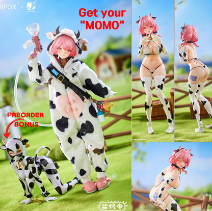 (Pre-order) Bearpanda 1/8 Momo figure with “Cowgirl” preorder bonus
