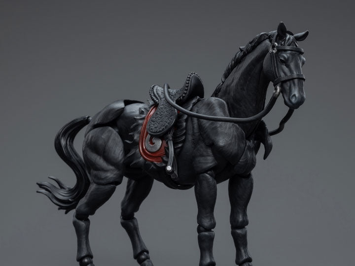 Introducing the remarkable Joy Toy Dark Source JiangHu War Horse (Black Ver.) action figure. This meticulously crafted action figure brings the mystical world of JiangHu to life, capturing the essence and prowess of a war horse. Every inch of this action figure showcases the artistry and craftsmanship that Joy Toy is renowned for, ensuring an authentic and immersive experience for collectors and enthusiasts alike.