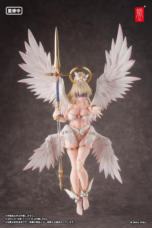 Customize your Angel Angela figure with the Angel Angela Sub Wings 1/12 scale accessory set by Snail Shell! This set includes a pair of carefully sculpted secondary wings to be used with the Angel Angela action figure. Be sure to add it to your collection!