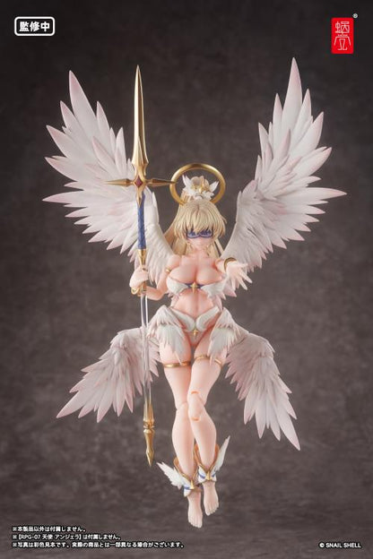 Customize your Angel Angela figure with the Angel Angela Sub Wings 1/12 scale accessory set by Snail Shell! This set includes a pair of carefully sculpted secondary wings to be used with the Angel Angela action figure. Be sure to add it to your collection!