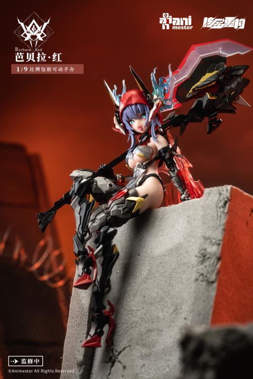 From AniMester comes this 1/9 scale figure of the original character Barbera Red.  This Metal Mecha Girl is fully articulated and comes with several accessories for added customization. From the Thunderbolt Squad, Barbera Red will make a great addition to any collection!