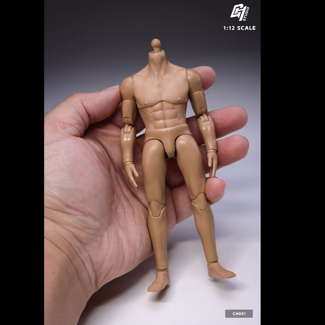 CH Studio 1/12 Blank Male Body (CH001,001A,002,002A)