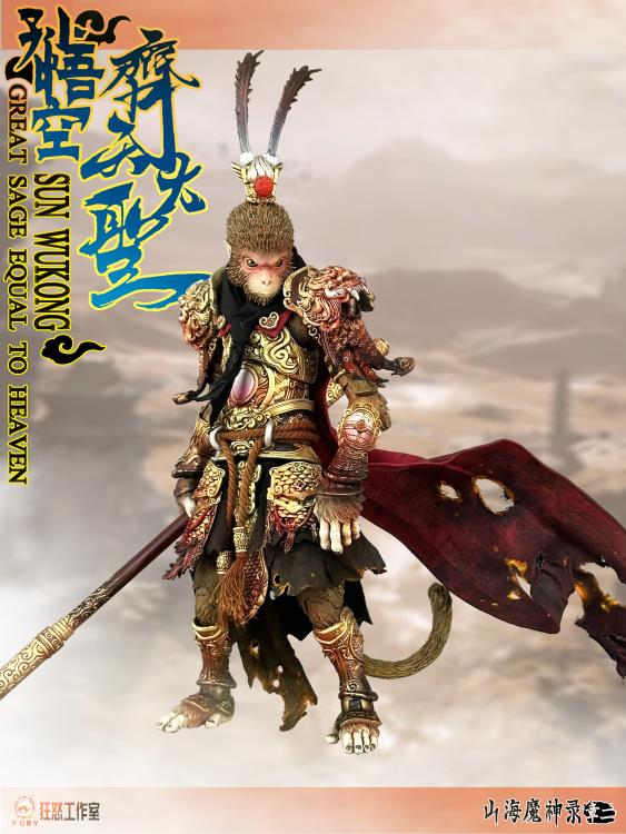 (Pre-order) Fury Toys Journey to the West Sun Wukong 1/12 (Battle Damaged  ver.)