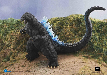 Following the previous film Godzilla vs. Biollante (1989), the 18th installment of the series was directed by Kazuki Omori and featured special effects directed by Koichi Kawakita. This brand new Heat Ray Godzilla Hokkaido Ver. action figure is crafted with amazing attention to detail at 7" tall, and features special blue paint on the clear body, reproducing Godzilla's appearance from the battlefield in Hokkaido!