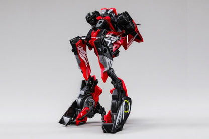 Convert, combine, and enjoy the modular designs of 52Toys' InfinityBOX series of collectibles! The IB-05 Cheetah offers as many as four different ways to convert the figure, including a vehicular form, two mecha forms, as well as the classic cube form for optimal storage opportunities. Included is a mini figure that can pose as a driver for the Cheetah's AMTS race car form.