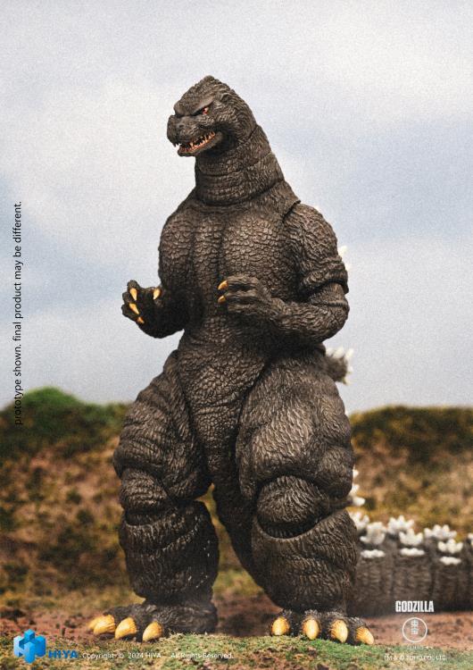 Now Godzilla from Godzilla vs. King Ghidorah (1991) joins Hiyatoys EXQUISITE BASIC Series! The story follows Godzilla's battle with Biollante in 1989. Three time-travelers from the 23rd-century Earth Union Organization arrive in Japan, revealing that Godzilla will become their greatest enemy in the future.