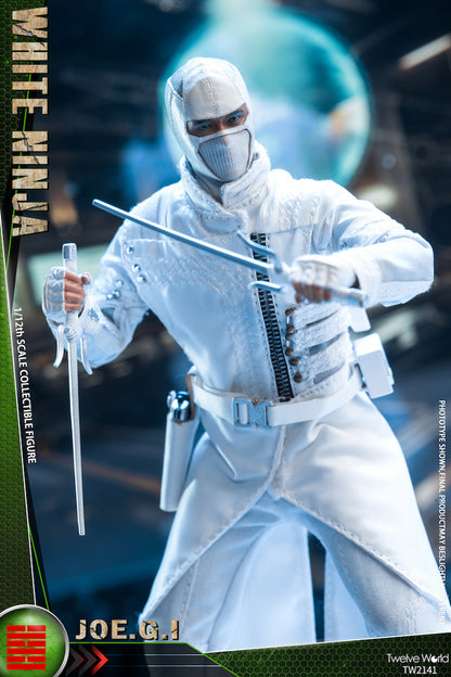 Twtoys 1/12 tw2141 White Ninja Samurai