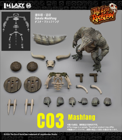 (Pre-order) Lazy Monster studio The Era of Rockclaw wave 1 Mashfang