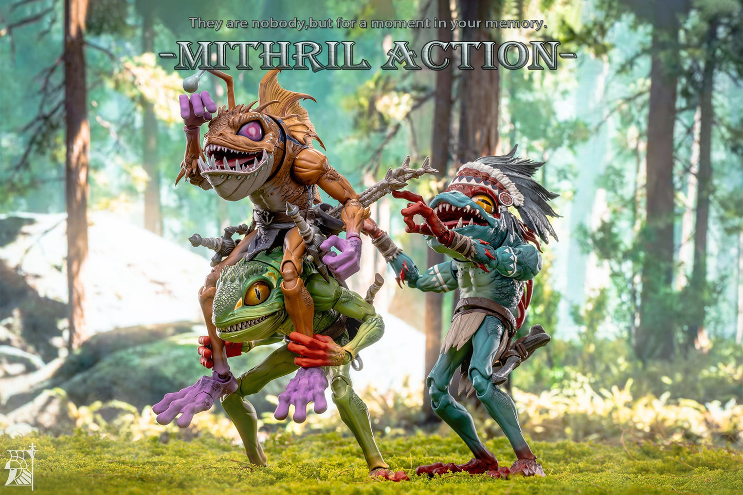 (Pre-order) Mithril Action 1/10 Monsters Team of 3