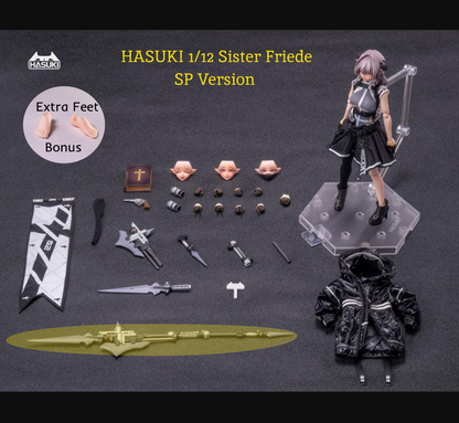 (Pre-order) Hasuki 1/12 Pocket Art Series Sister Friede Special Version with Bonus