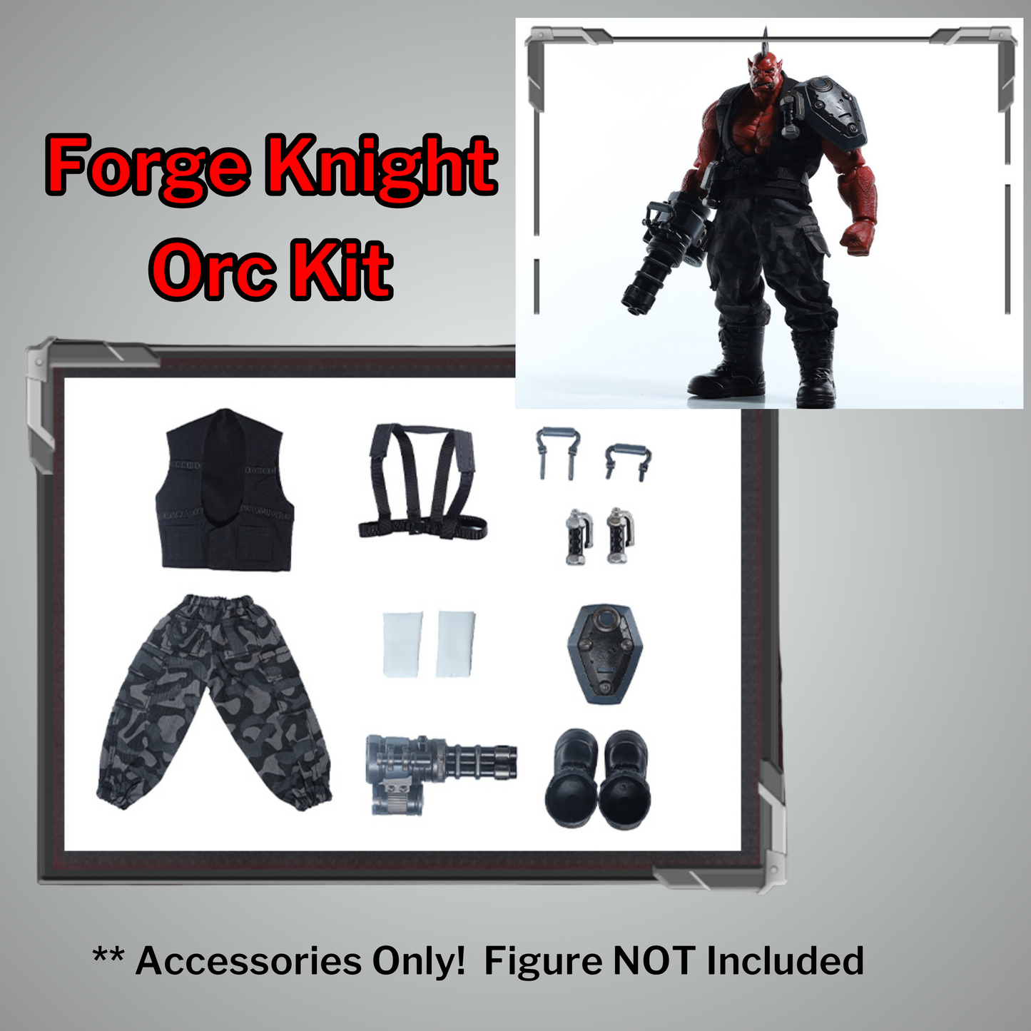 (Pre-order) Forge Knight Studio Accessories kit set for Memory toys and Xesray