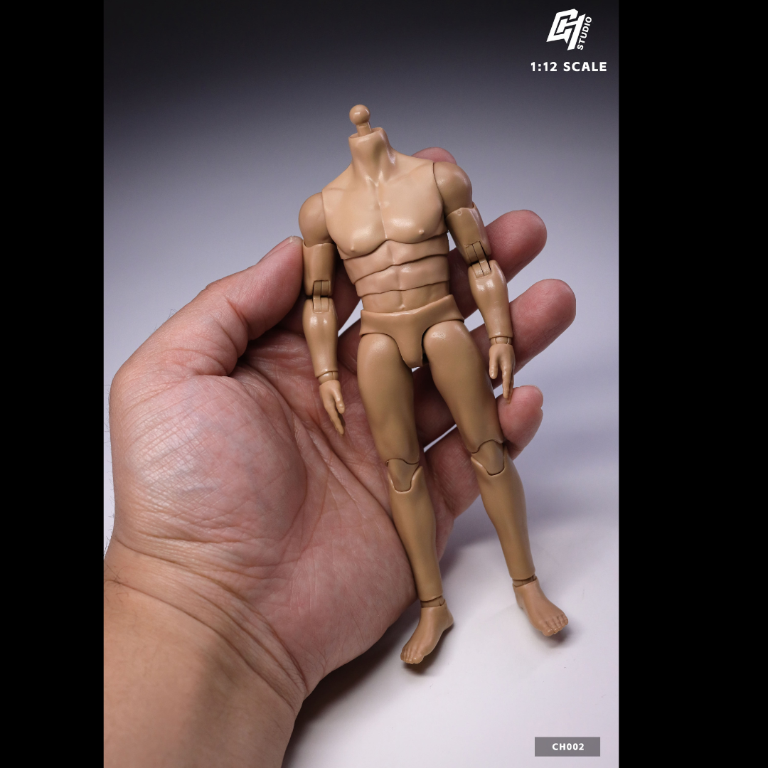 CH Studio 1/12 Blank Male Body (CH001,001A,002,002A)