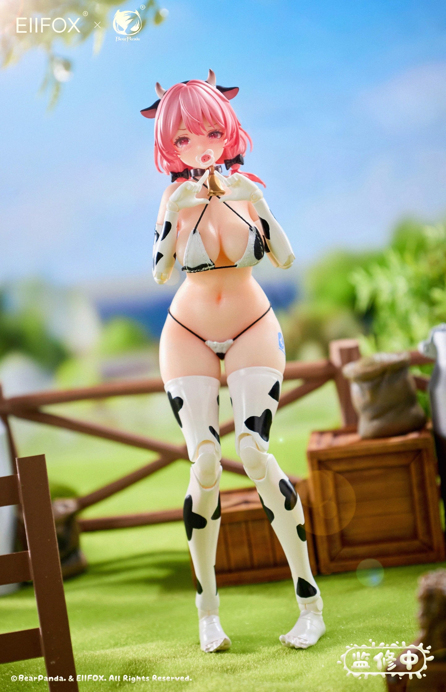 (Pre-order) Bearpanda 1/8 Momo figure with “Cowgirl” preorder bonus