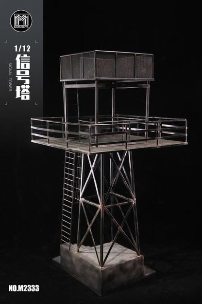 Add another level to your figure displays with this new 1/12 scale Signal Tower! This tower will work great for most 1/12 scale figures and accessories and can be disassembled for a more customized display!