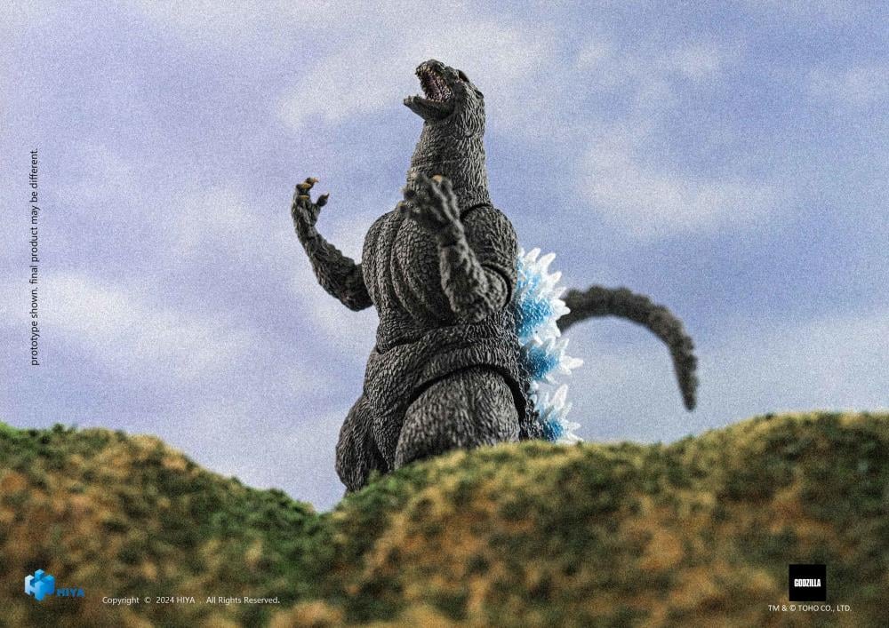 Following the previous film Godzilla vs. Biollante (1989), the 18th installment of the series was directed by Kazuki Omori and featured special effects directed by Koichi Kawakita. This brand new Heat Ray Godzilla Hokkaido Ver. action figure is crafted with amazing attention to detail at 7" tall, and features special blue paint on the clear body, reproducing Godzilla's appearance from the battlefield in Hokkaido!