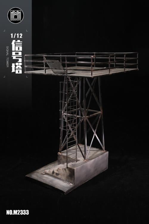 Add another level to your figure displays with this new 1/12 scale Signal Tower! This tower will work great for most 1/12 scale figures and accessories and can be disassembled for a more customized display!