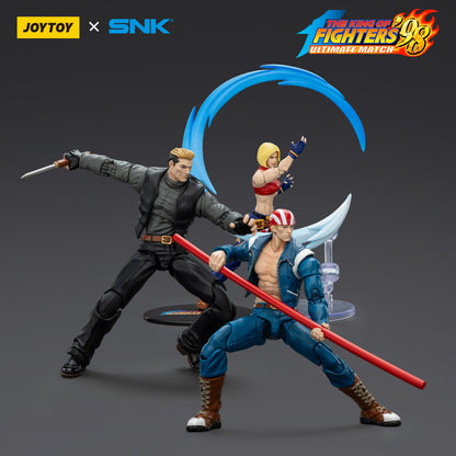 (Pre-order) Joytoys 1/18 Scale KOF 98 Special Team Set (Mary Billy and Ryuji)