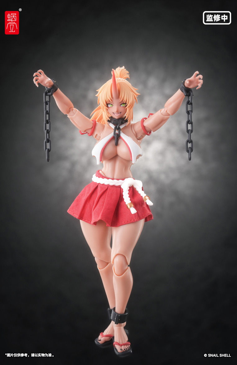(Pre-order) SnailShell 1/12 Oni Miko Second Daughter Momiji figure