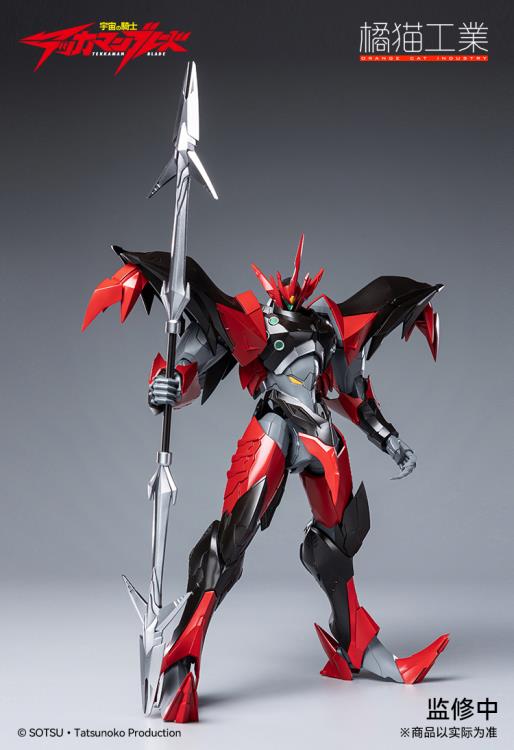 From Orange Cat Industries, comes this model kit of Tekkaman Evil from the Tekkaman Blade anime series. This model kit is fully articulated once assembled, and will make a great addition to any collection!