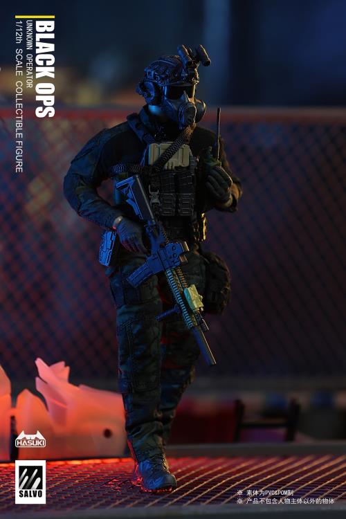 Hasuki 1/12 Black Ops Unknown Operator Action Figure