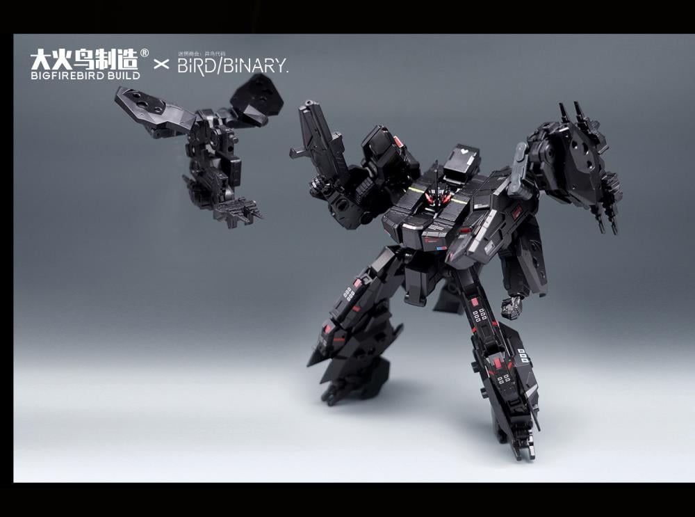 Big Fire Bird is proud to introduce new entries into their popular Bird-Vertex series: Alpha Gunpowder and Black Kitty! Capable of converting from robot to tank mode, this set of figures will be a perfect addition to your collection! Order yours today!