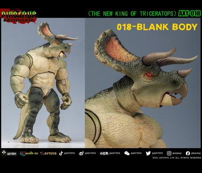 (Pre-order) Axytoys Dino battlefield King of Triceratops 018 figure