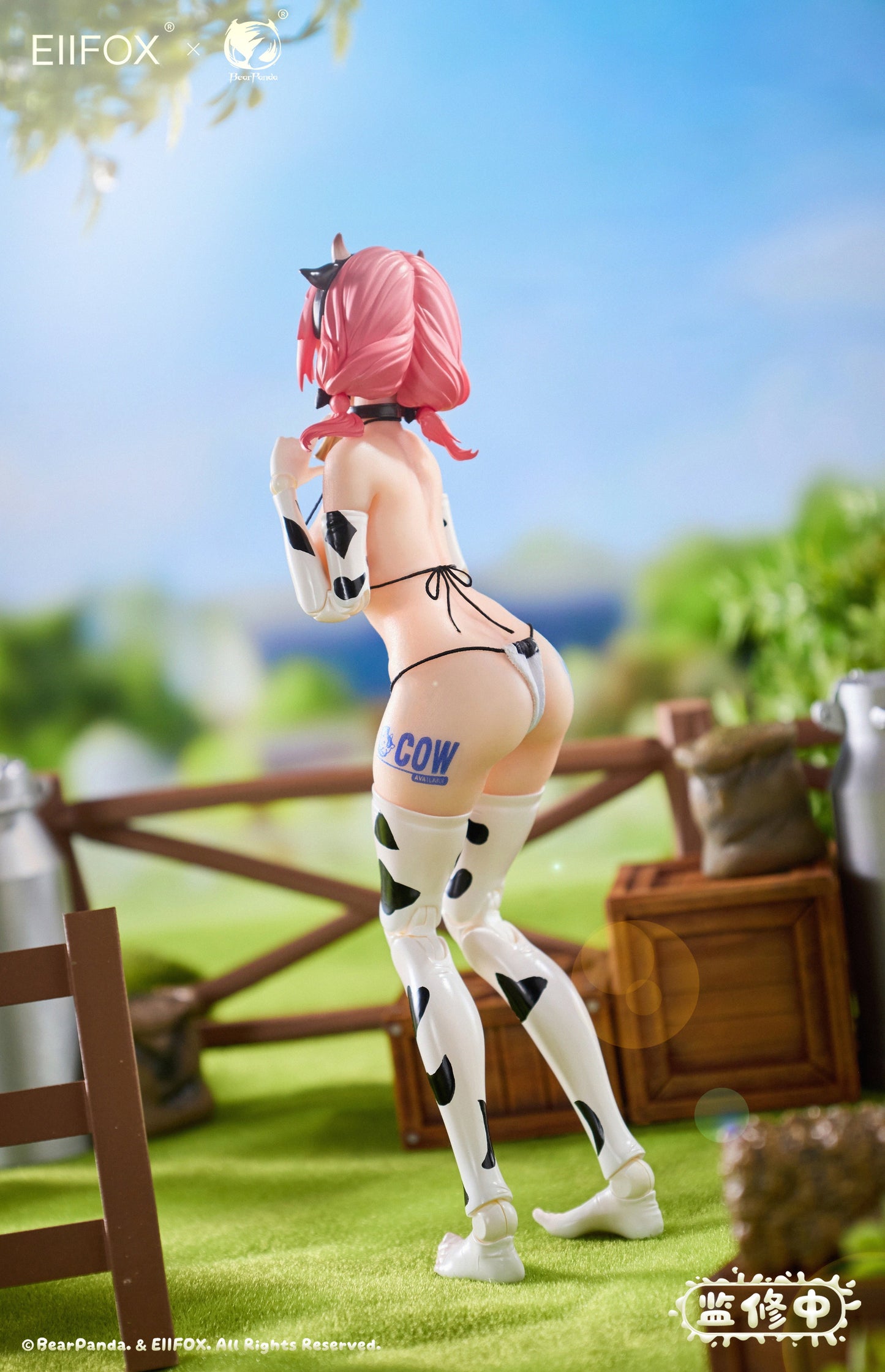 (Pre-order) Bearpanda 1/8 Momo figure with “Cowgirl” preorder bonus