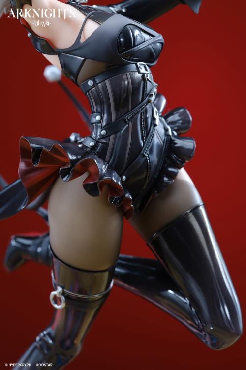 Apex is proud to present a new 1/7 scale figure from the popular mobile video game Arknights: the mercenary W! Dressed in her bold Foolish Night's Secret Letter outfit, she springs forward as she extends a hand with a mysterious letter in it. Don't miss out and add this figure to your collection today!