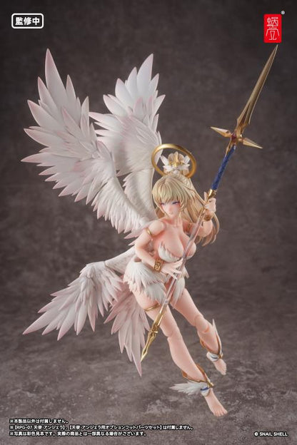 Customize your Angel Angela figure with the Angel Angela Sub Wings 1/12 scale accessory set by Snail Shell! This set includes a pair of carefully sculpted secondary wings to be used with the Angel Angela action figure. Be sure to add it to your collection!