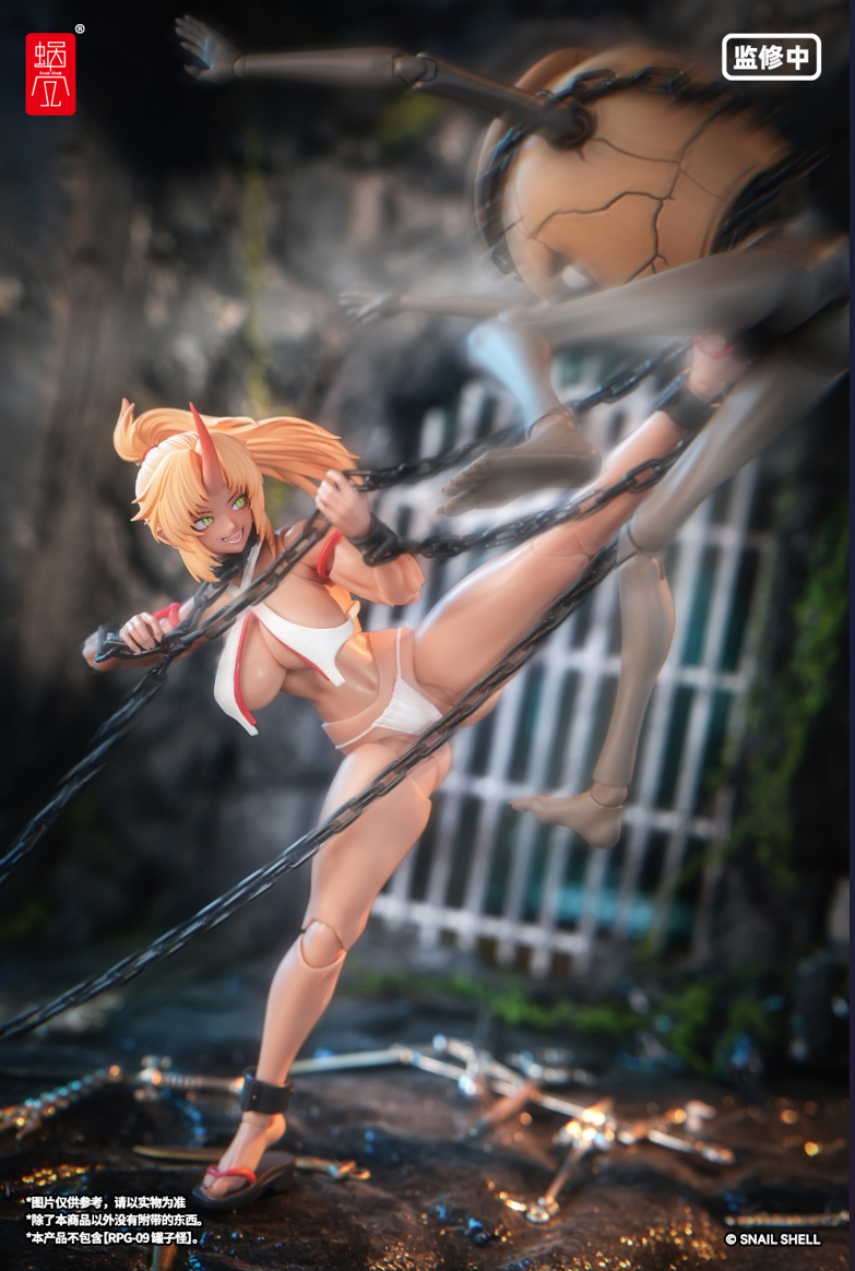 (Pre-order) SnailShell 1/12 Oni Miko Second Daughter Momiji figure