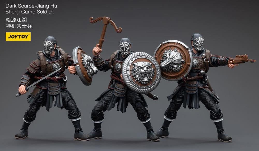 Joy Toy brings to the table a new series of figures, inspired after the Dark Source brand. These highly detailed 1/18 scale figures stand just under 4 inches tall and come equipped with an arsenal of interchangeable parts and weapons. 