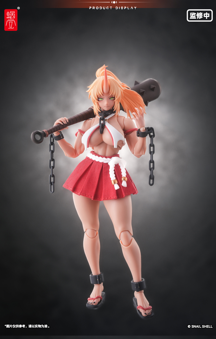 (Pre-order) SnailShell 1/12 Oni Miko Second Daughter Momiji figure