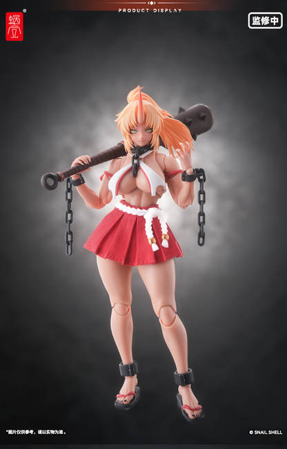 (Pre-order) SnailShell 1/12 Oni Miko Second Daughter Momiji figure