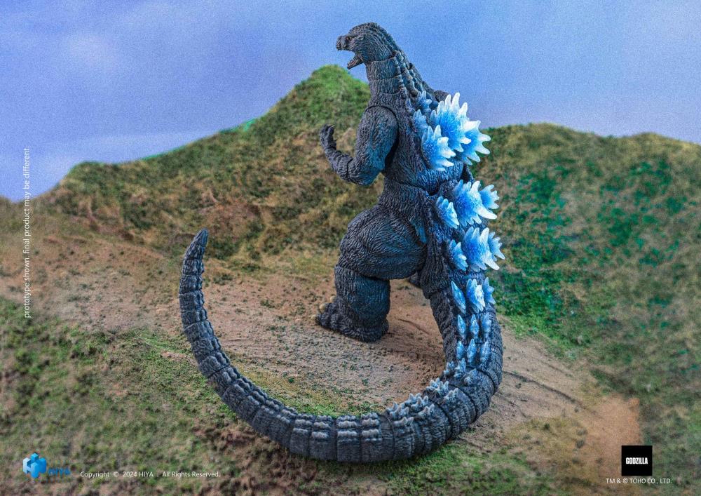 Following the previous film Godzilla vs. Biollante (1989), the 18th installment of the series was directed by Kazuki Omori and featured special effects directed by Koichi Kawakita. This brand new Heat Ray Godzilla Hokkaido Ver. action figure is crafted with amazing attention to detail at 7" tall, and features special blue paint on the clear body, reproducing Godzilla's appearance from the battlefield in Hokkaido!