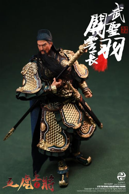 Dominate the battlefield and bring glory to your kingdom with this Guan Yu Yangchang figure by 303 Toys! Featuring multiple weapons and accessories, this 1/12 scale figure will be a perfect addition for any collector. Order yours today!