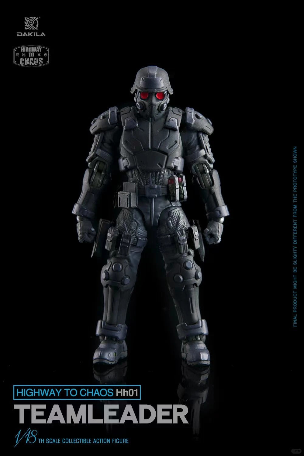 (Pre-order) Dakila 1/18 Felhunter squad Team leader figure