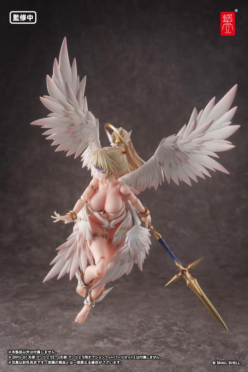 Customize your Angel Angela figure with the Angel Angela Sub Wings 1/12 scale accessory set by Snail Shell! This set includes a pair of carefully sculpted secondary wings to be used with the Angel Angela action figure. Be sure to add it to your collection!